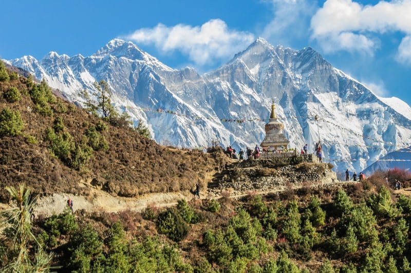 Nepal skyline