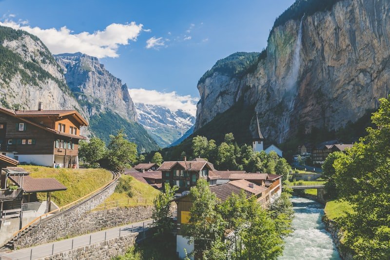 Switzerland skyline